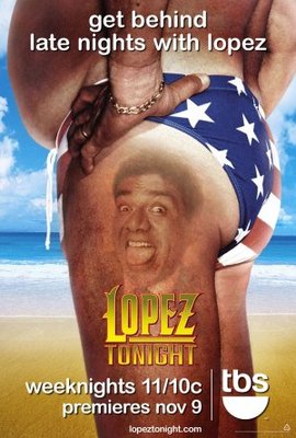 Lopez Tonight movie poster (2009) mouse pad