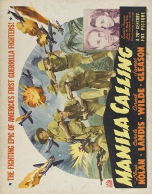 Manila Calling movie poster (1942) tote bag