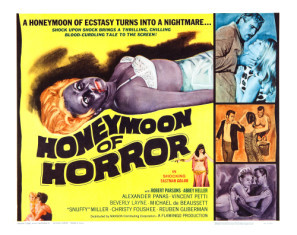 Honeymoon of Horror movie poster (1964) Longsleeve T-shirt