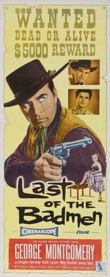 Last of the Badmen movie poster (1957) calendar