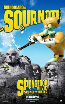 The SpongeBob Movie: Sponge Out of Water movie poster (2015) calendar