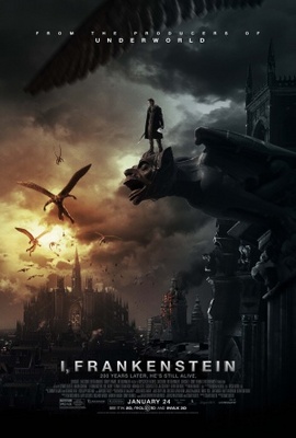 I, Frankenstein movie poster (2014) hoodie