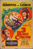 3 Ring Circus movie poster (1954) Longsleeve T-shirt #1143673