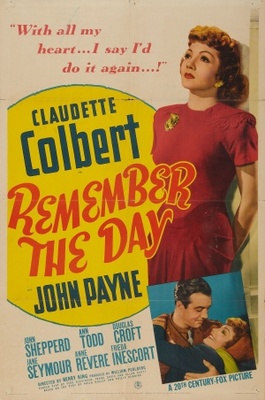 Remember the Day movie poster (1941) calendar