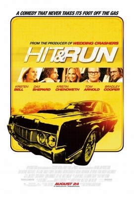 Hit and Run movie poster (2012) Poster MOV_a92e08c9