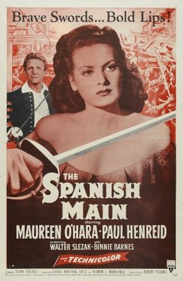 The Spanish Main movie poster (1945) calendar