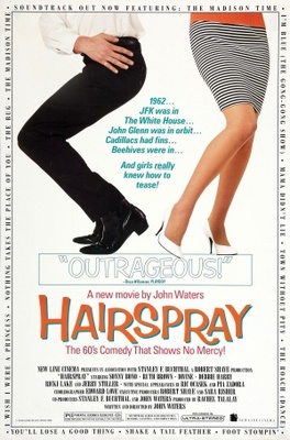 Hairspray movie poster (1988) tote bag