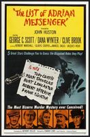 The List of Adrian Messenger movie poster (1963) Sweatshirt #645465