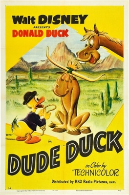 Dude Duck movie poster (1951) Longsleeve T-shirt