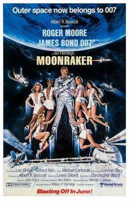 Moonraker movie poster (1979) mouse pad
