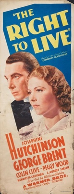 The Right to Live movie poster (1935) Poster MOV_a9b1b1a4