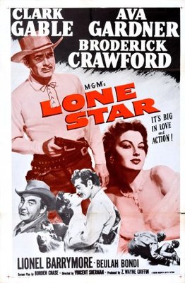 Lone Star movie poster (1952) hoodie
