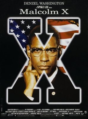 Malcolm X movie poster (1992) mouse pad