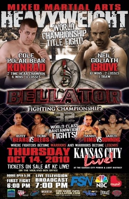 "Bellator Fighting Championships" movie poster (2009) Mouse Pad MOV_aa60ce65