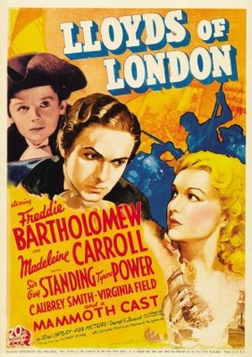 Lloyd's of London movie poster (1936) poster