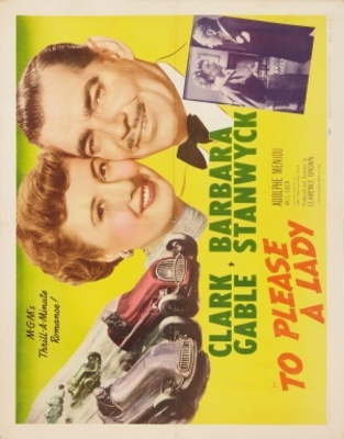 To Please a Lady movie poster (1950) calendar