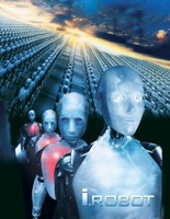 I, Robot movie poster (2004) Mouse Pad MOV_aaadbacc