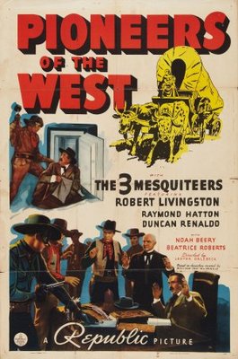 Pioneers of the West movie poster (1940) Mouse Pad MOV_aab72f1e
