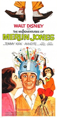 The Misadventures of Merlin Jones movie poster (1964) tote bag