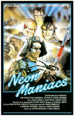 Neon Maniacs movie poster (1986) mug
