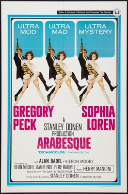 Arabesque movie poster (1966) Mouse Pad MOV_aac30b48