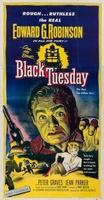 Black Tuesday movie poster (1954) t-shirt #MOV_aae4fbc1