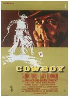 Cowboy movie poster (1958) tote bag #MOV_ab034758