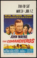 The Comancheros movie poster (1961) t-shirt #MOV_ab11fc9d