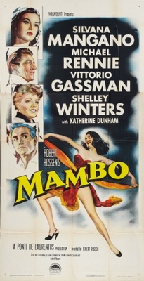 Mambo movie poster (1954) mouse pad
