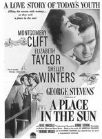 A Place in the Sun movie poster (1951) t-shirt #MOV_ab30c785