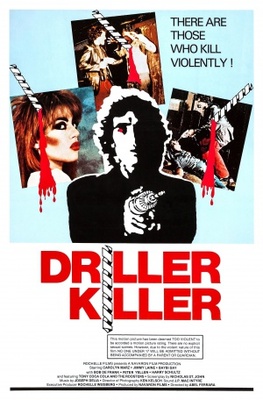The Driller Killer movie poster (1979) Longsleeve T-shirt