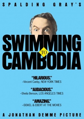 Swimming to Cambodia movie poster (1987) calendar