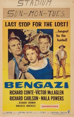 Bengazi movie poster (1955) mug