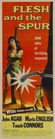Flesh and the Spur movie poster (1957) Longsleeve T-shirt #706305