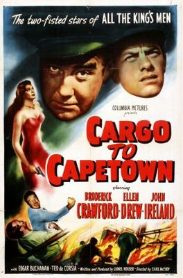 Cargo to Capetown movie poster (1950) Longsleeve T-shirt