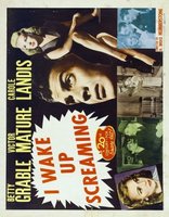 I Wake Up Screaming movie poster (1941) Poster MOV_abee18e5