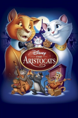The Aristocats movie poster (1970) mouse pad