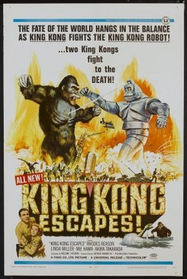 King Kong Escapes movie poster (1967) calendar
