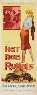 Hot Rod Rumble movie poster (1957) calendar