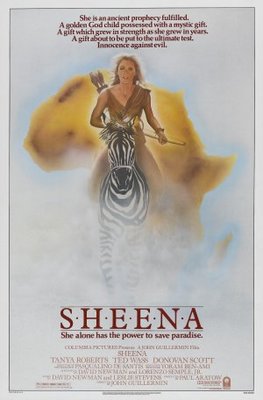 Sheena movie poster (1984) tote bag