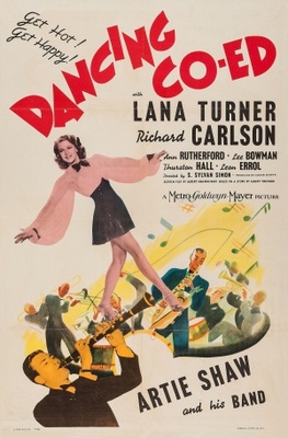 Dancing Co-Ed movie poster (1939) Poster MOV_acacfd97