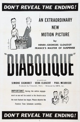 Les diaboliques movie poster (1955) hoodie