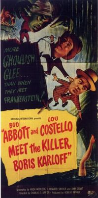 Abbott and Costello Meet the Killer, Boris Karloff movie poster (1949) calendar
