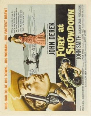 Fury at Showdown movie poster (1957) hoodie