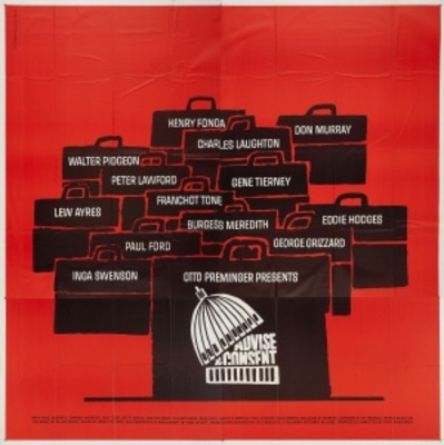 Advise & Consent movie poster (1962) tote bag