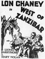 West of Zanzibar movie poster (1928) Poster MOV_ad3b9cf0