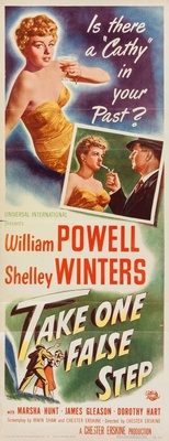 Take One False Step movie poster (1949) poster