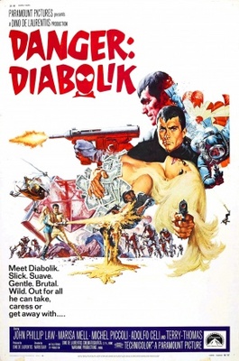 Diabolik movie poster (1968) poster