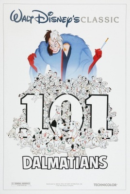 One Hundred and One Dalmatians movie poster (1961) Poster MOV_add3a63b