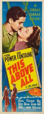This Above All movie poster (1942) hoodie